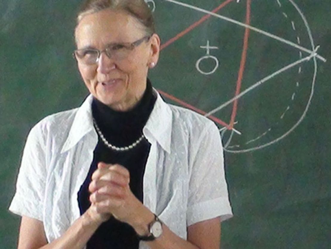 Michaela Glöckler teaching